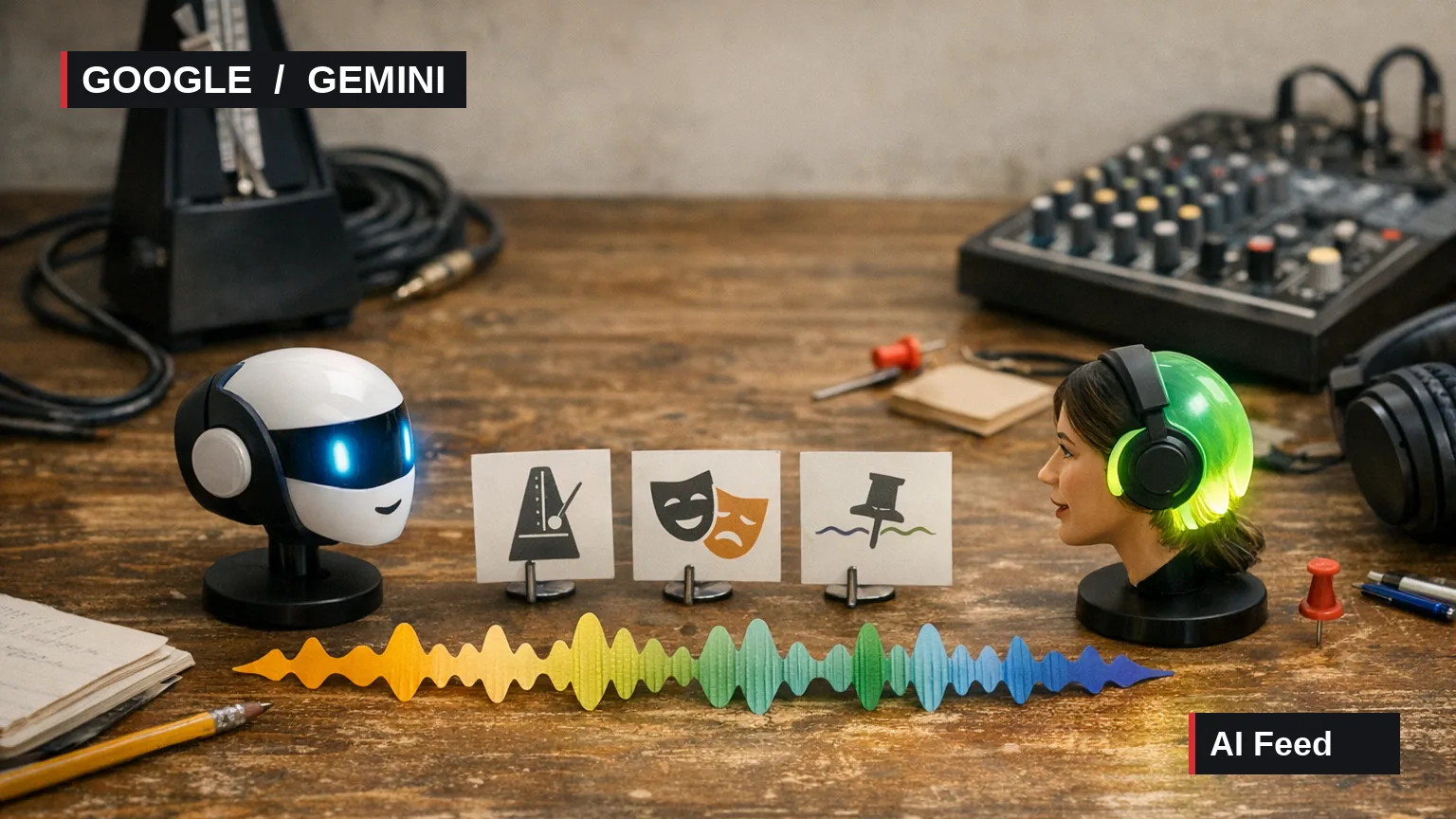 Иллюстрация к новости: Google представила Gemini 3.8 Flash TTS и Flash-Lite TTS