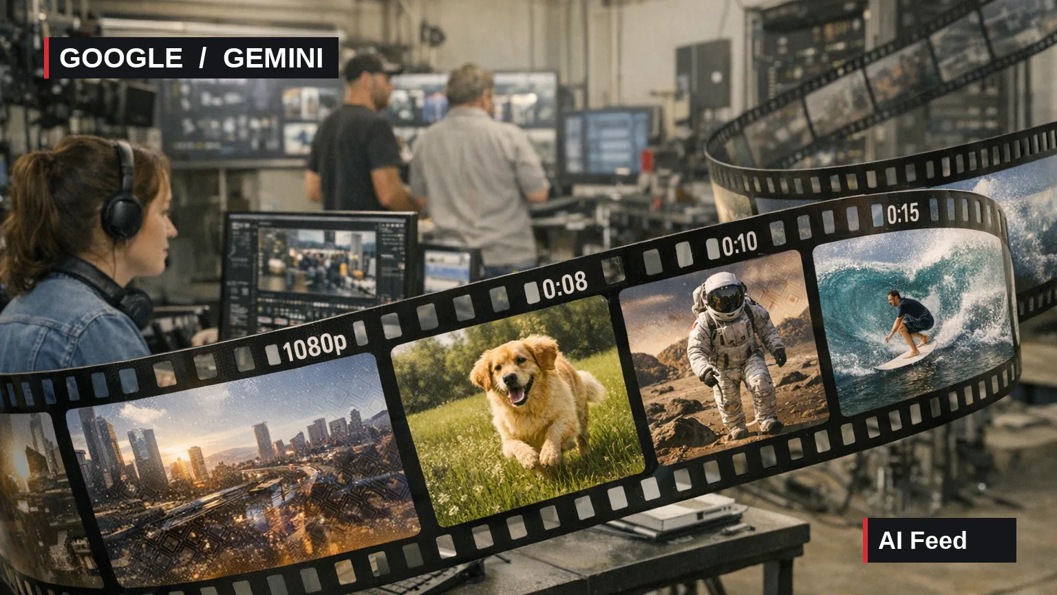Иллюстрация к новости: Google открыла бесплатную генерацию видео Gemini Omni 1.1 в Vids