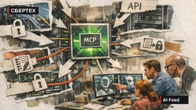 Иллюстрация к новости: СберТех описал MCP Gateway для корпоративных ИИ-агентов