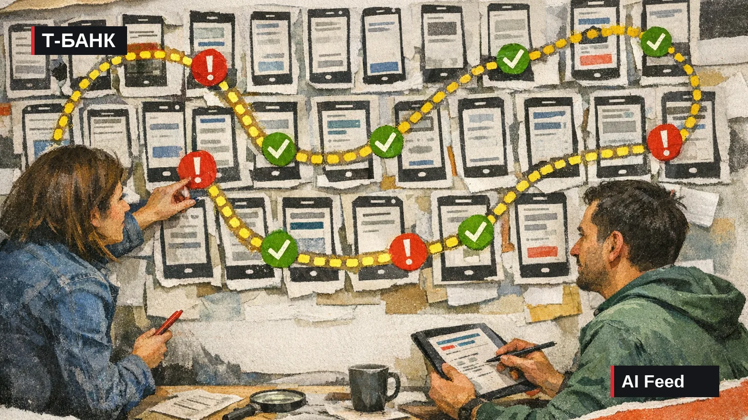 Иллюстрация к новости: Т-Банк описал AI-QA-агента с VLM для регрессионного тестирования