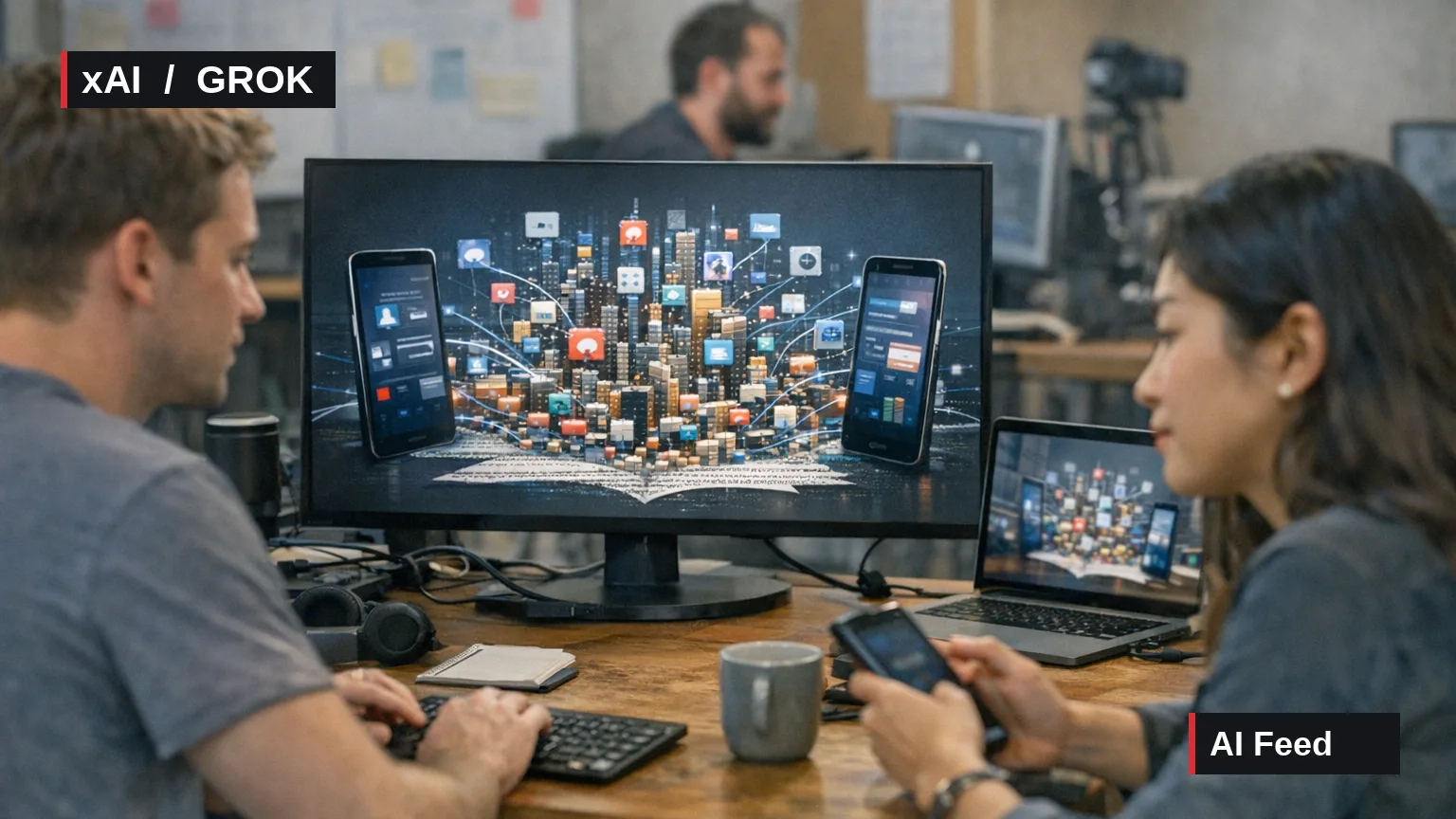 Иллюстрация к новости: xAI открыла Grok Build для всех планов на вебе и смартфонах