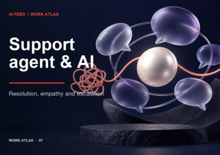 Support agent and AI — Work Atlas